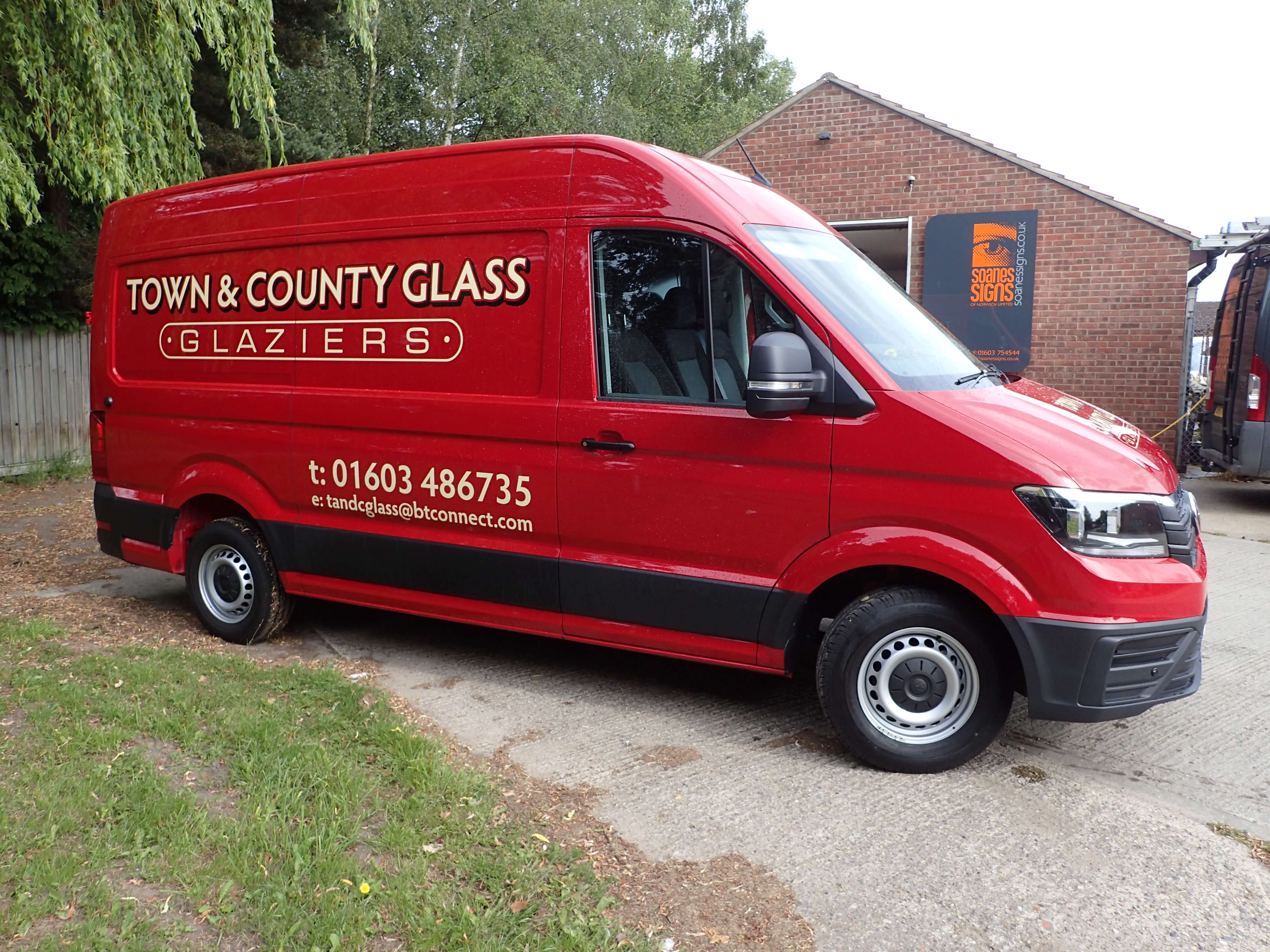 Soanes Signs of Norwich - Vehicle Graphics - Work Example 23